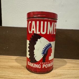 Vintage Calumet Baking Powder Tin
